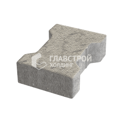 Тротуарная плитка Катушка, аляска на камне, 6 см