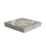 Тротуарная плитка Ромб 3D, аляска с гранитной крошкой, 6 см
